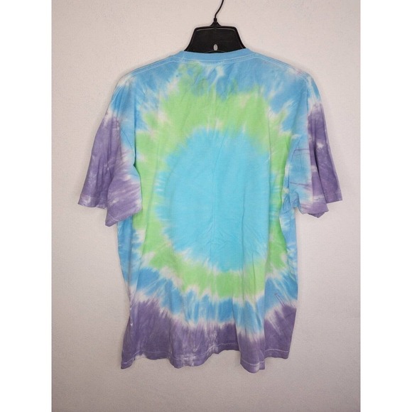 Pink Floyd Dark Side Oil Paint Tie-Dye T-Shirt 2017 Size XL - Picture 2 of 9